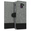 Husa pentru Samsung Galaxy J6, Textil, Gri, 45797.22