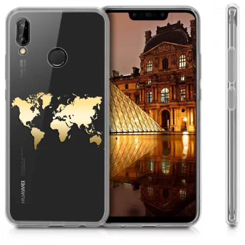 Husa pentru Huawei Nova 3, Silicon, Gold, 45764.01