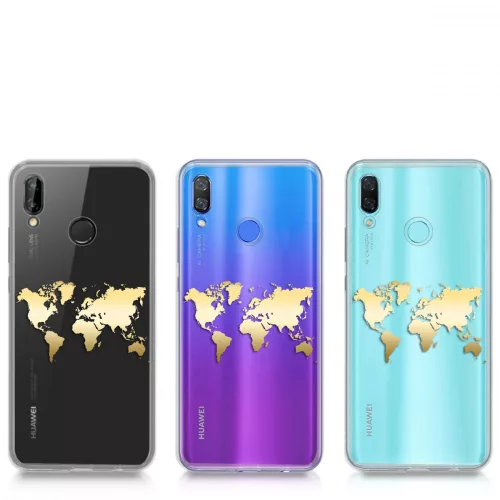 Husa pentru Huawei Nova 3, Silicon, Gold, 45764.01