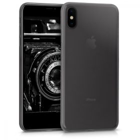   Husa pentru Apple iPhone XS Max, Policarbonat, Negru, 45951.01