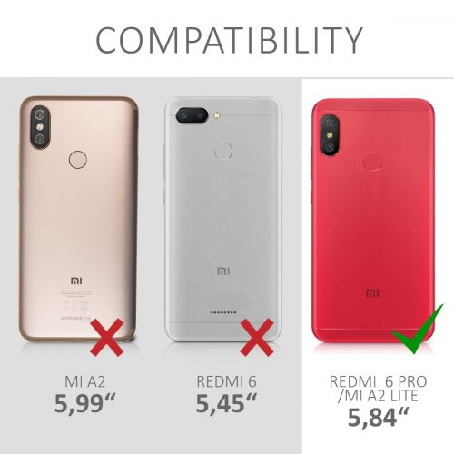 Husa pentru Xiaomi Mi A2 Lite / Redmi 6 Pro, Silicon, Verde, 46064.01