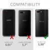 Husa pentru ZTE Nubia Z18, Silicon, Negru, 46264.47