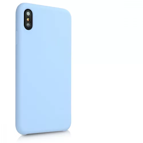 Husa pentru Apple iPhone XS Max, Silicon, Albastru, 45909.58