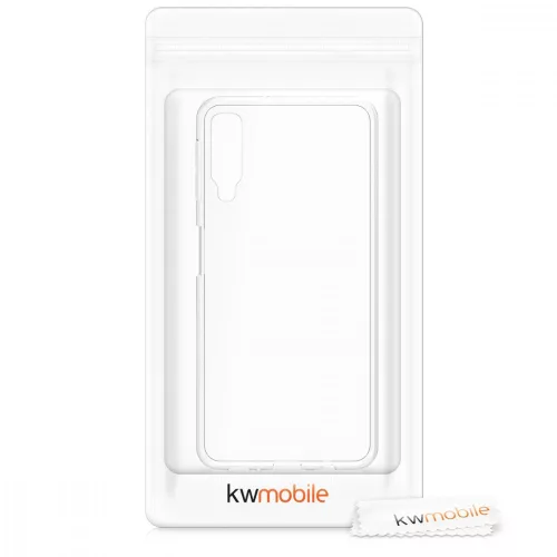 Husa pentru Samsung Galaxy A7 (2018), Silicon, Transparent, 46419.03