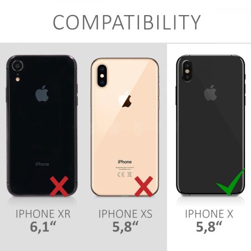 Husa pentru Apple iPhone X / iPhone XS, Silicon, Gold, 42505.14