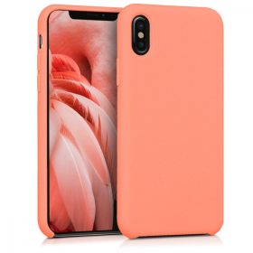   Husa pentru Apple iPhone X / iPhone XS, Silicon, Rose Gold, 42495.76