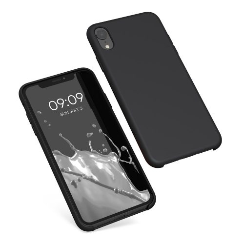 Husa pentru Apple iPhone XR, Silicon, Negru, 45910.01