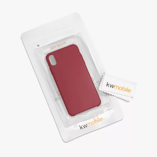 Husa pentru Apple iPhone XR, Silicon, Rosu, 45910.20