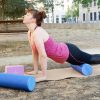 Rola Pilates Navaris, 90 x 15 cm, Albastru, 45380.04