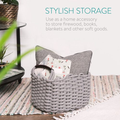 Cos de pisici din tesatura cu perna, 47064.1