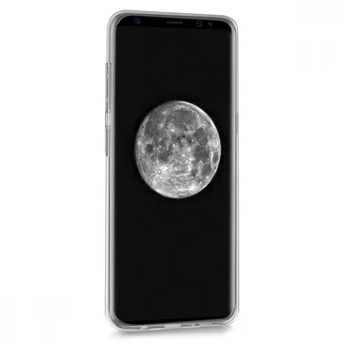 Husa pentru Samsung Galaxy S9, Silicon, Alb, 44092.11