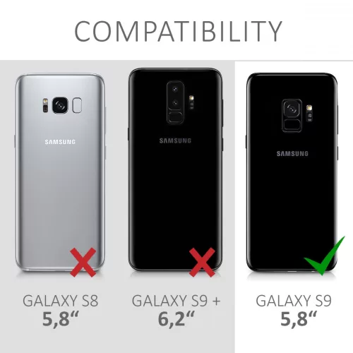 Husa pentru Samsung Galaxy S9, Silicon, Alb, 44092.11
