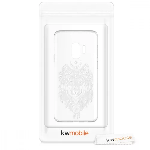 Husa pentru Samsung Galaxy S9, Silicon, Alb, 44092.11