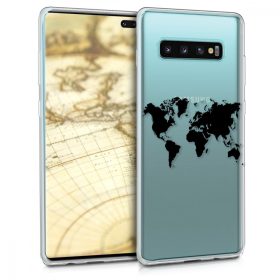   Husa pentru Samsung Galaxy S10 Plus, Silicon, Transparent, 47458.01