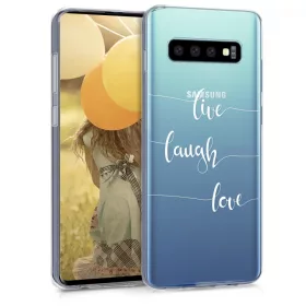   Husa pentru Samsung Galaxy S10, Silicon, Transparent, 47448.02