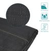 Tesatura geotextila Navaris, 25 m2, 1x25 m, 100 g/m2, UV stabilizata, negru, polipropilena