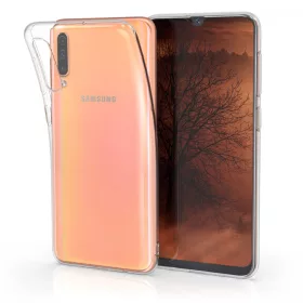   Husa pentru Samsung Galaxy A50, Silicon, Transparent, 48053.03