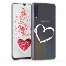   Husa pentru Samsung Galaxy A50, Silicon, Transparent, 48060.02