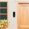 Husa de protectie pentru Nest Hello Video Doorbell, Kwmobile, Negru, Silicon, 48246.01