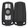 Carcasa Cheie pentru BMW - 3 Butoane - Keyless Go, kwmobile, Plastic, Negru, 48235.01
