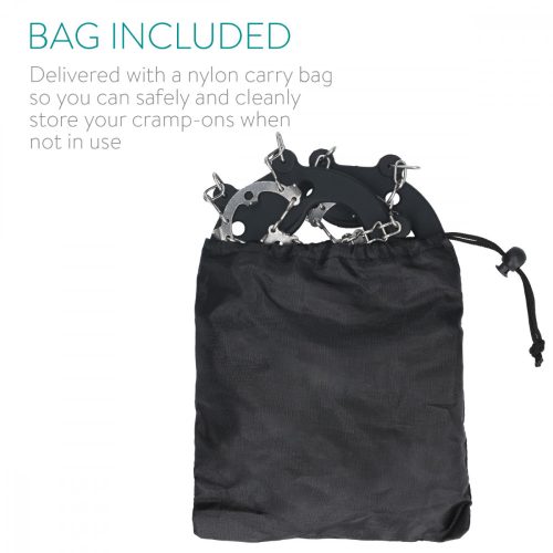 Coltari incaltaminte antialunecare pentru gheata si zapada, marime M, 48411.2