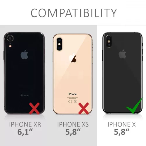 Husa pentru Apple iPhone X / iPhone XS, Silicon, Transparent, 48675.35