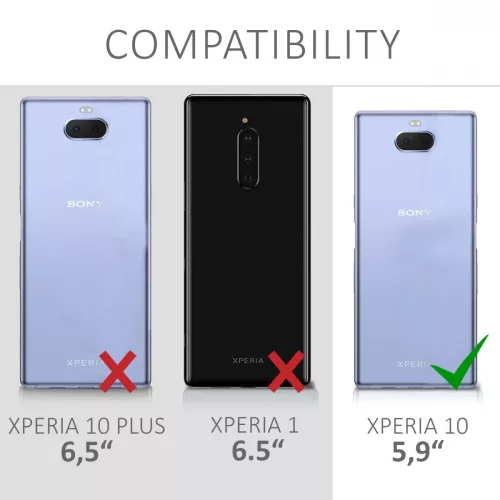 Husa pentru Sony Xperia 10, Silicon, Roz, 46564.06