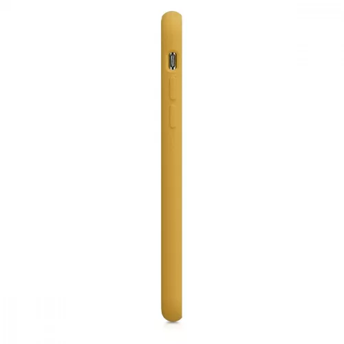 Husa pentru Apple iPhone X / iPhone XS, Silicon, Galben, 42495.143