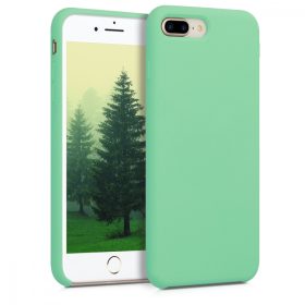   Husa pentru Apple iPhone 8 Plus / iPhone 7 Plus, Silicon, Verde, 40842.147
