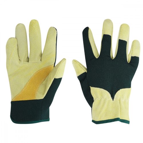 Manusi de gradinarit din piele intoarsa Navaris, Marime 2XL, Tesatura Spandex, 49174.05