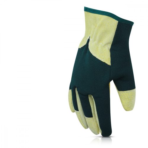 Manusi de gradinarit din piele intoarsa Navaris, Marime XL, Tesatura Spandex, 49174.04