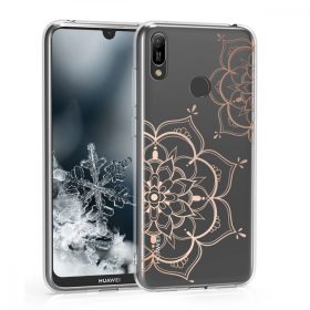   Husa pentru Huawei Y7 (2019) / Y7 Prime (2019), Silicon, Roz, 49254.01