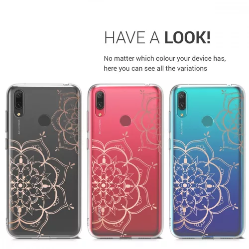 Husa pentru Huawei Y7 (2019) / Y7 Prime (2019), Silicon, Roz, 49254.01