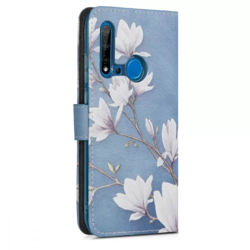 Husa pentru Huawei P20 Lite (2019), Piele ecologica, Multicolor, 49456.02