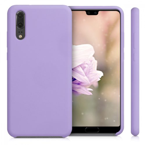 Husa pentru Huawei P20, Silicon, Mov, 45689.108