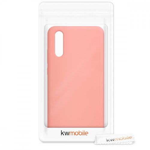 Husa pentru Huawei P20, Silicon, Rose Gold, 45689.76