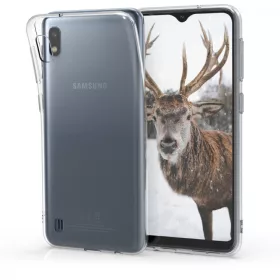   Husa pentru Samsung Galaxy A10, Silicon, Transparent, 49813.03