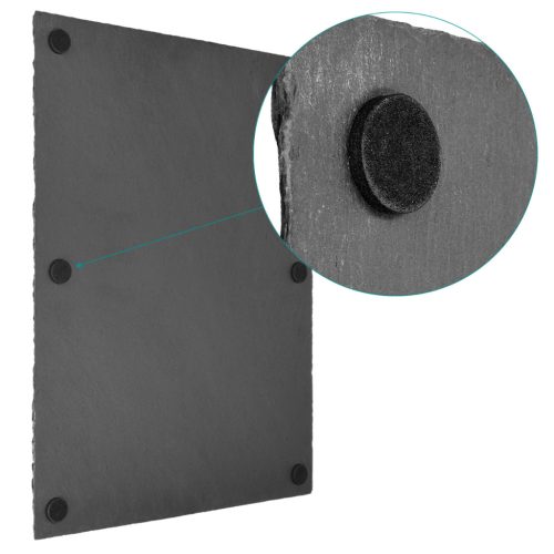 Set 6 tavi din ardezie Navaris, 38x28 cm, design natural, non-zgarieturi, 47683.06.01