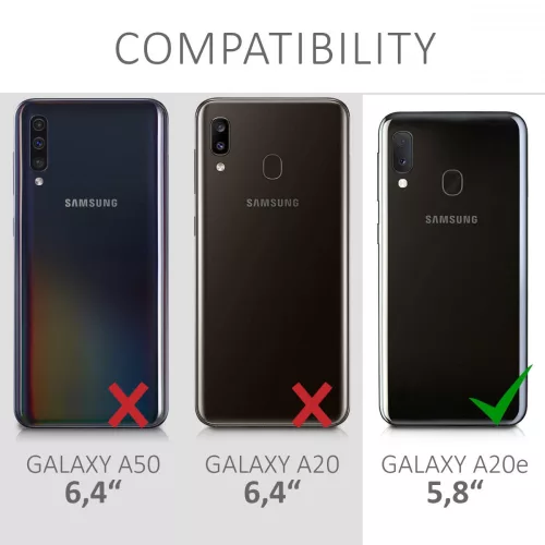 Husa pentru Samsung Galaxy A20e, Silicon, Multicolor, 48743.10