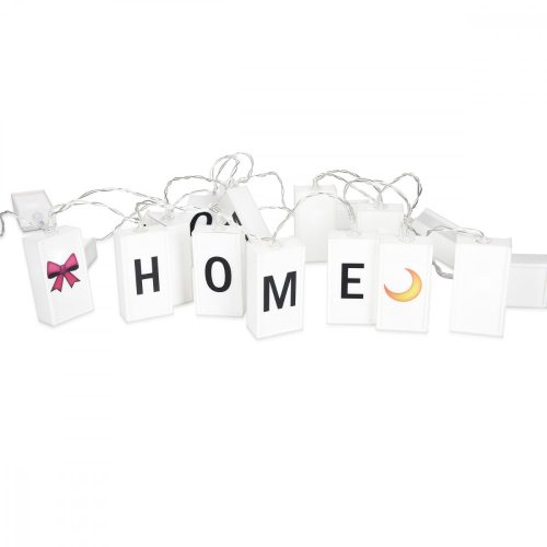 Sir de lumini LED Navaris cu 20 de cutii, 2.2 m, 252 de litere, numere si simboluri, 50164.01