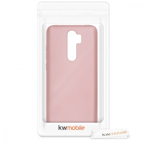 Husa pentru Xiaomi Redmi Note 8 Pro, Silicon, Rose Gold, 50243.31