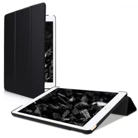   Husa pentru Apple iPad 10.2 2019, Piele ecologica, Negru, 50341.01