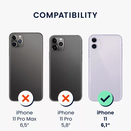 Husa pentru Apple iPhone 11, Silicon, Mov, 49724.109