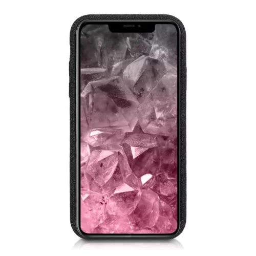 Husa pentru Apple iPhone 11, Textil, Negru, 49805.01