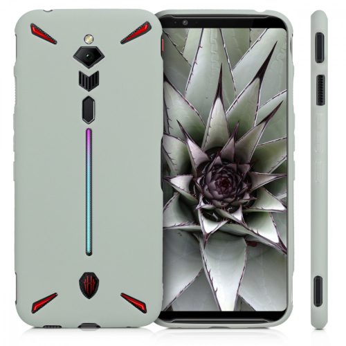 Husa pentru  ZTE Nubia Red Magic 3, Silicon, Gri, 50735.22