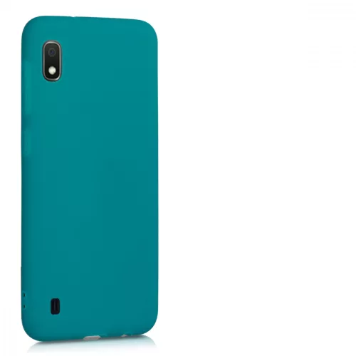 Husa pentru Samsung Galaxy A10, Silicon, Verde, 49814.57