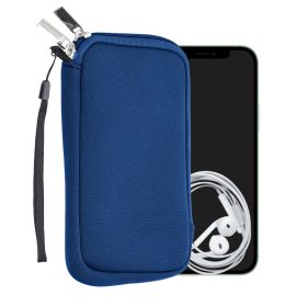   Husa Universala pentru telefon L - 6,5 inch, Neopren, Albastru, 46188.3.04
