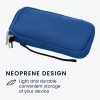 Husa Universala pentru telefon L - 6,5 inch, Neopren, Albastru, 46188.3.04