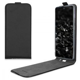   Husa pentru Samsung Galaxy A51, Piele ecologica, Negru, 51202.01