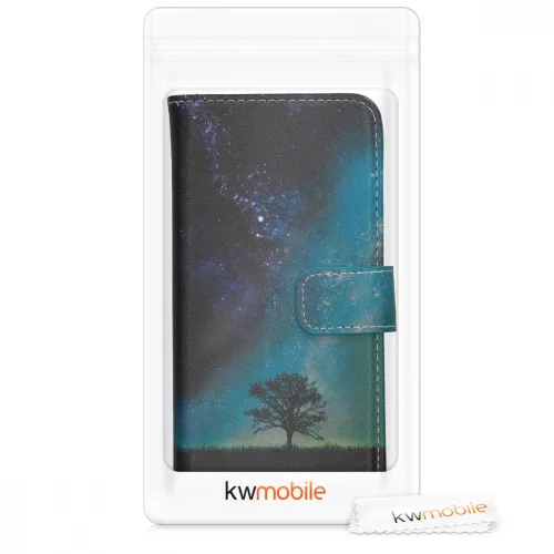 Husa pentru Samsung Galaxy A51, Piele ecologica, Multicolor, 51193.02